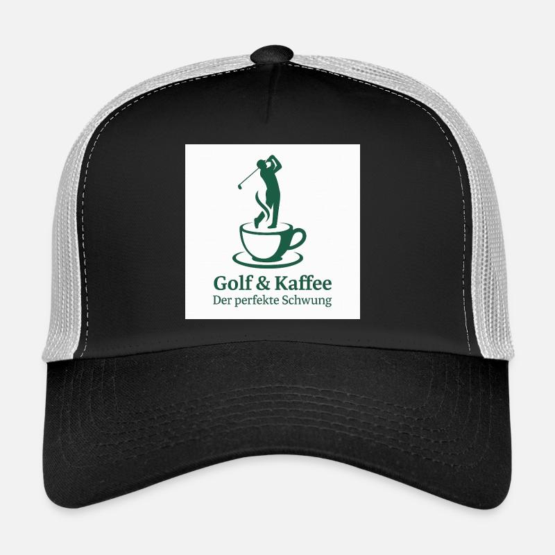 Golf & Coffee – The Perfect Swing Trucker Cap