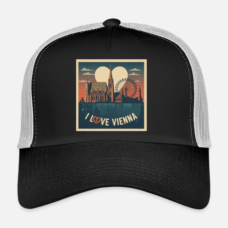Vienna Love St. Stephen's Cathedral Trucker Cap