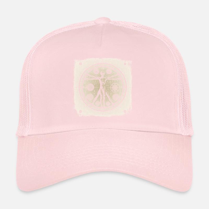 UFO Ancient Alien Geometry Human Design Hemd Trucker Cap