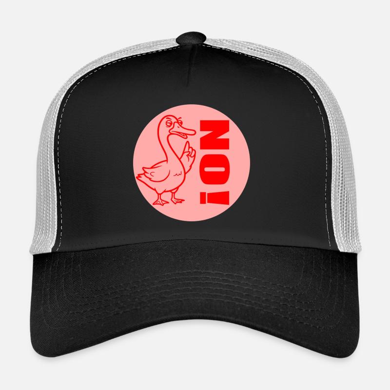 FUNNY GOOSE TEACHER NO Trucker Cap