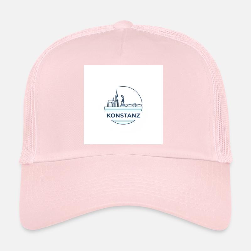 Constance Skyline Lac de Constance Emblème Casquette trucker 