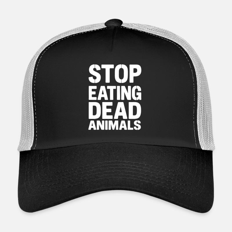 Stops the consumption of dead animals Trucker Cap