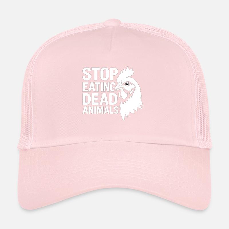 Arrêtez de manger des animaux morts Casquette trucker 