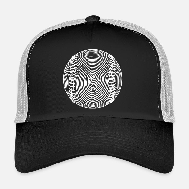 Baseball Kunst Baseballspieler Trucker Cap