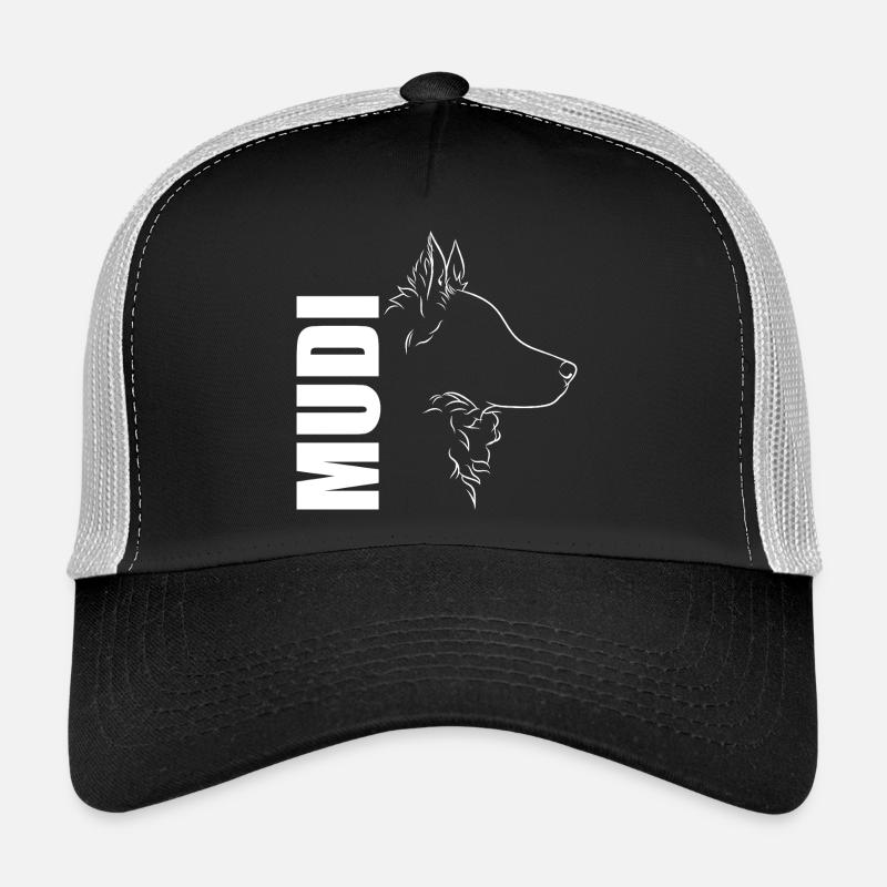Mudi Profil Hunde Hund Wilsigns Trucker Cap