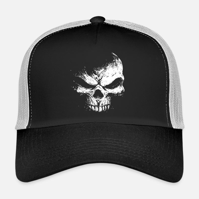 Evil Skull – Dark Grinning Beast Trucker Cap