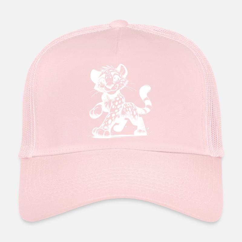 Léopard mignon, le plus beau prédateur de la savane Casquette trucker 