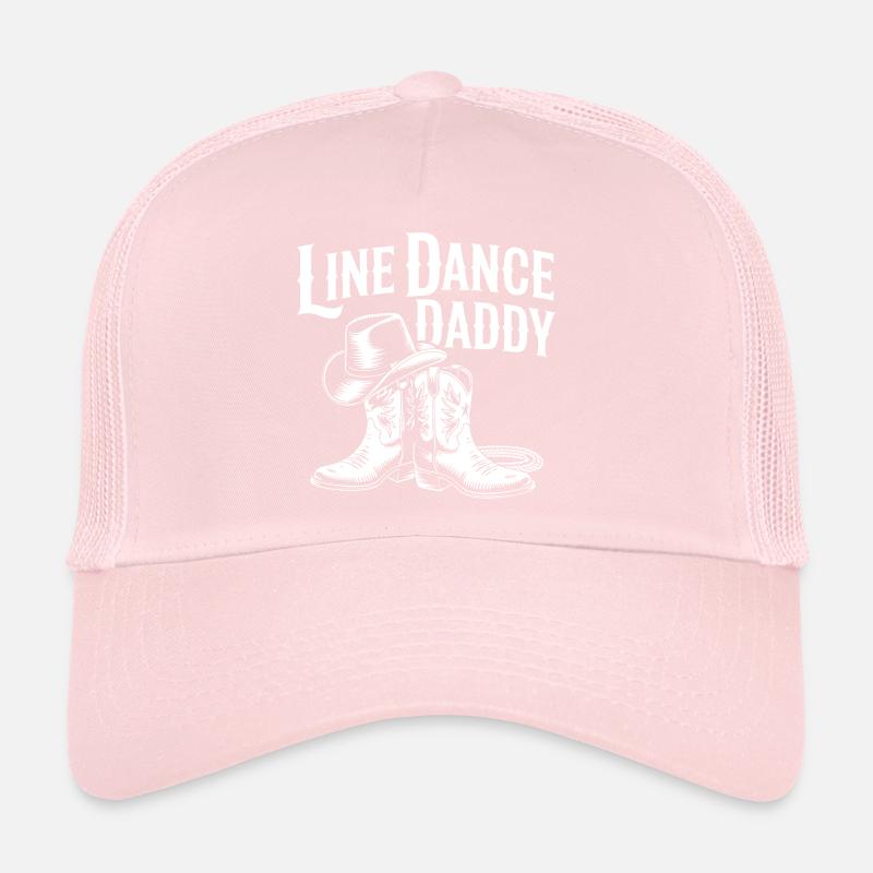 Line Dance Daddy Western Boots Trucker Cap