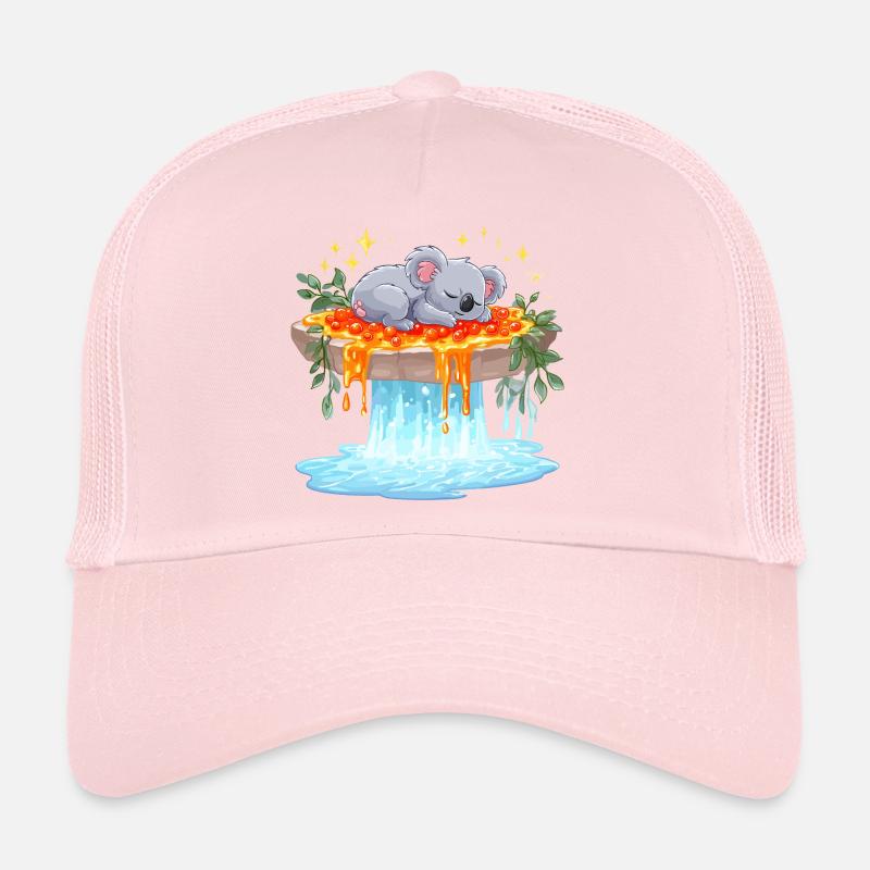 Rivière de lave Koala Dream Casquette trucker 