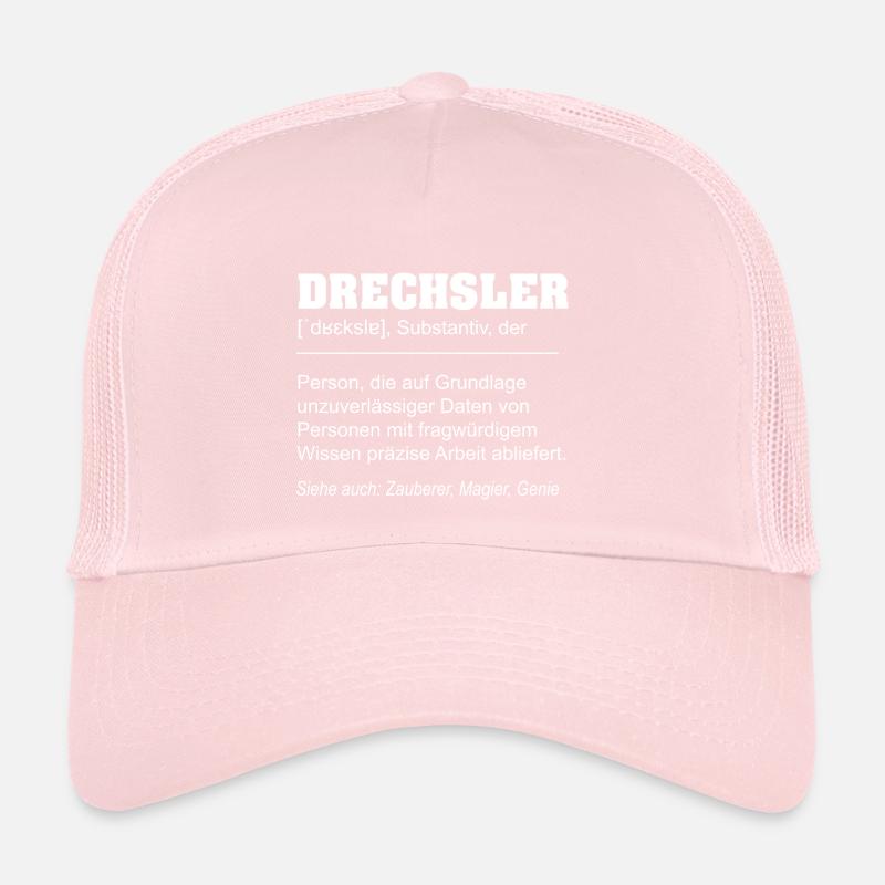 Definition Woodturner Funny Trucker Cap