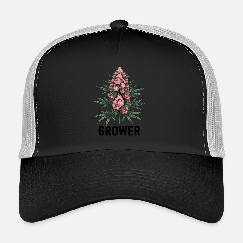 Cannabis Grower Bubblegum Trucker Cap