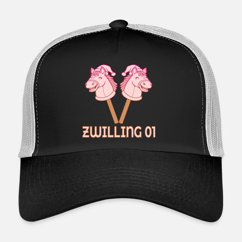 Jumeaux de Noël Chevaux de Passe-temps 01 Casquette trucker 