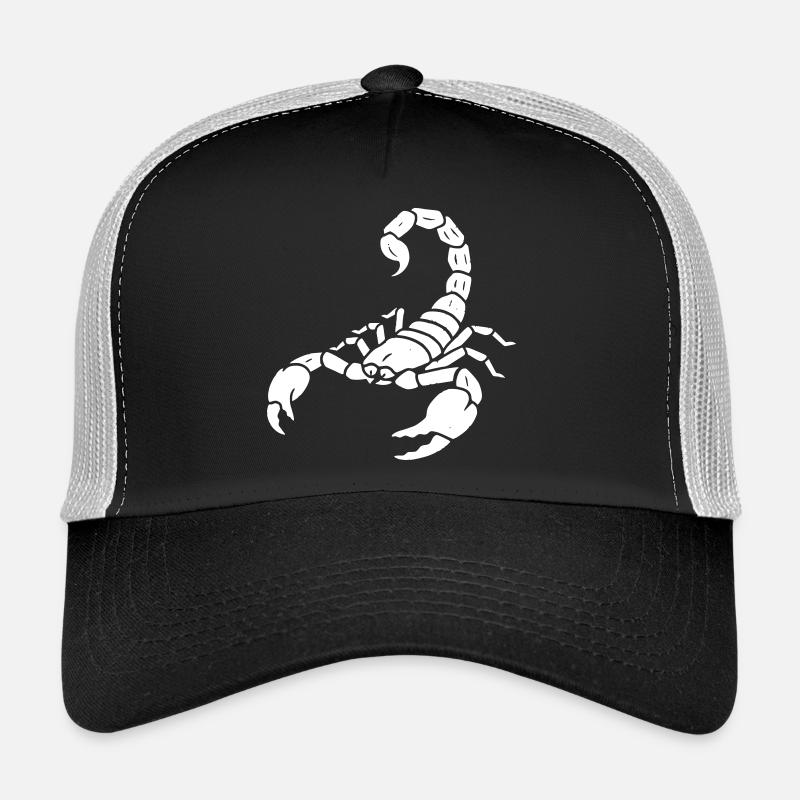 Scorpio Zodiac Animal Vector Trucker Cap