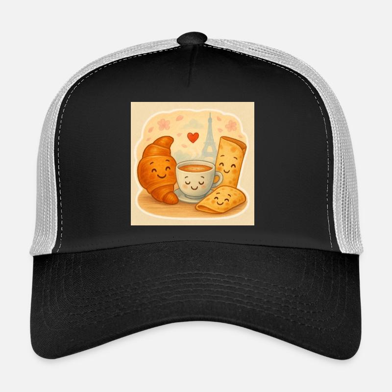 Paris Breakfast Cuddle Trucker Cap