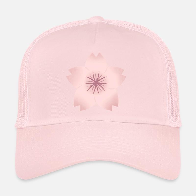 Blush Cherry Bloom Casquette trucker 