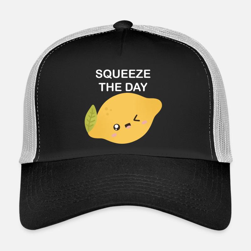 Squeeze the Day Zitronen-Charm Trucker Cap