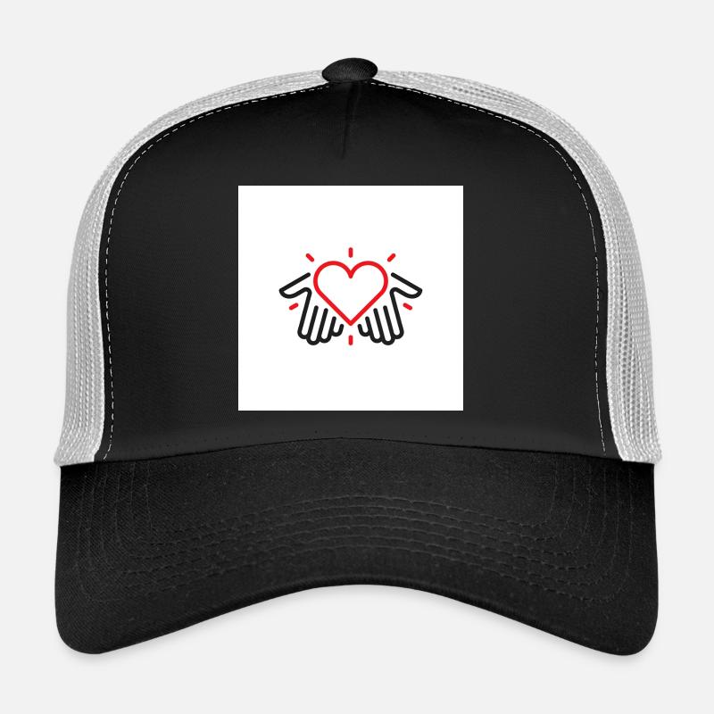 Hände der Liebe Trucker Cap