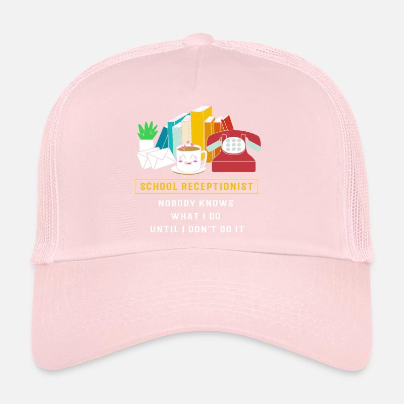 École des réceptionnistes Casquette trucker 