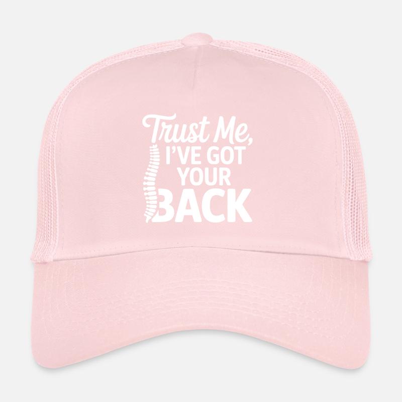 Chiropracteur Crois-moi, je te couvre dans le dos, expert Casquette trucker 