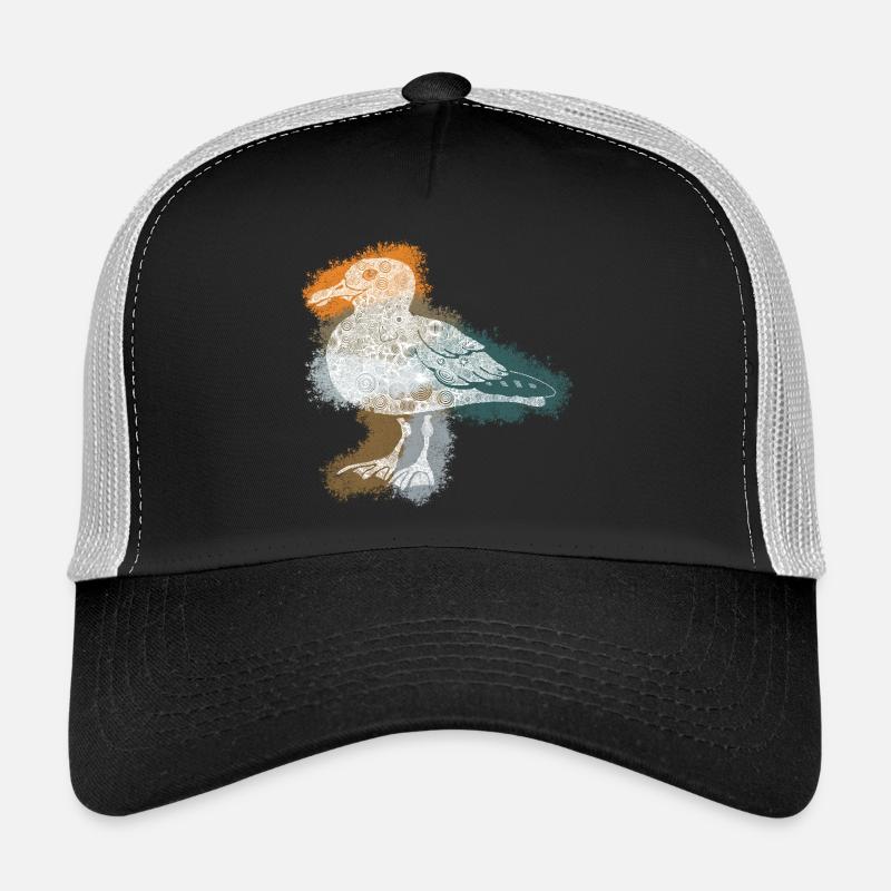 Mouette Zentangle Casquette trucker 