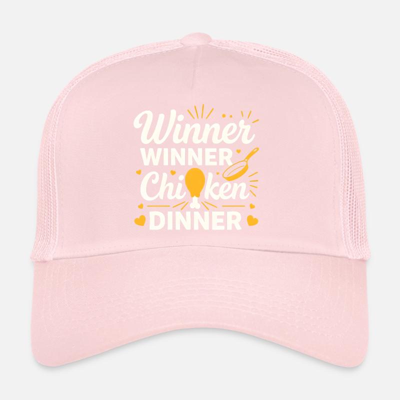 Winner Winner Chicken Dinner Tee Trucker Cap