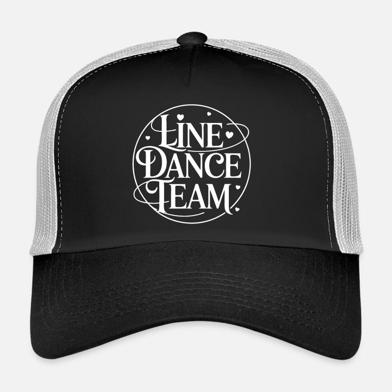 Line Dance Team Emblem Trucker Cap