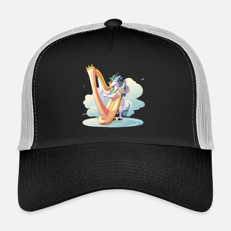 Harfentier sur les nuages Casquette trucker 
