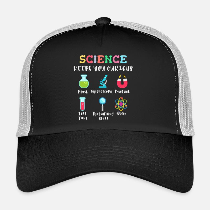 Science arouses curiosity Trucker Cap