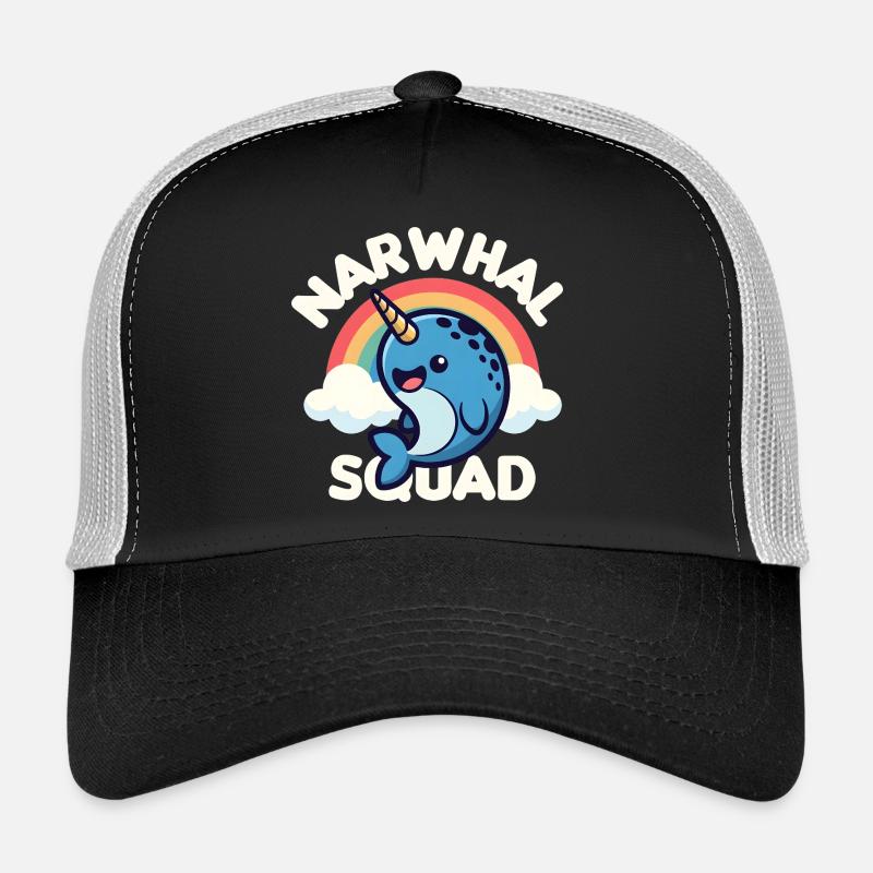 Escouade des Narvals mignons Casquette trucker 