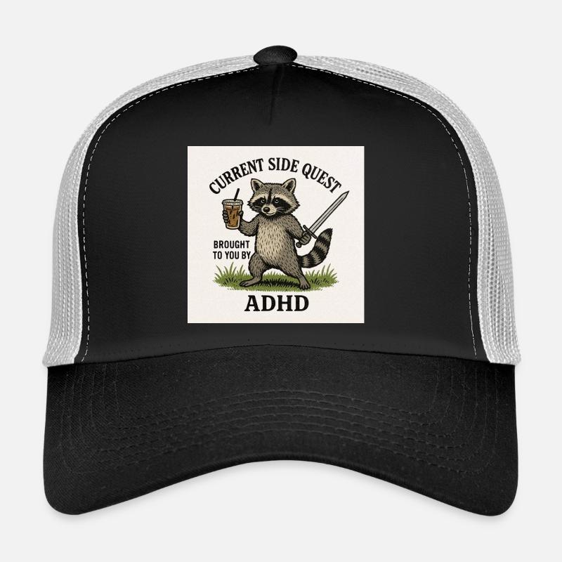 Waschbär-Nebenquest ADHS Trucker Cap