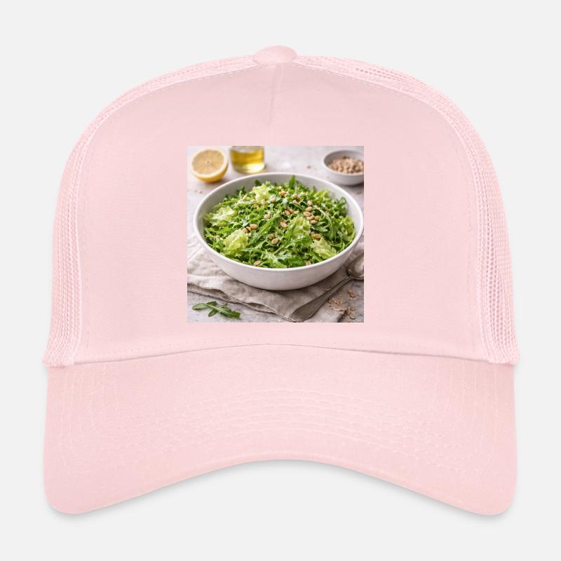 Salade de roquette et de pignons de pin Casquette trucker 