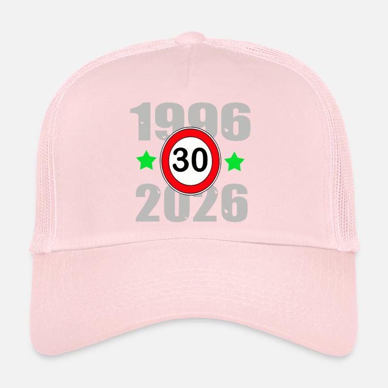 Anniversaire 30, 30 ans 1996 à 2026 Casquette trucker 
