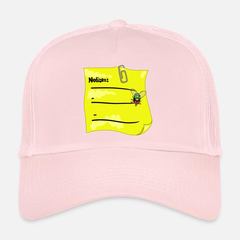 Bloc-notes jaune – Trombone & faux nœud papillon Casquette trucker 