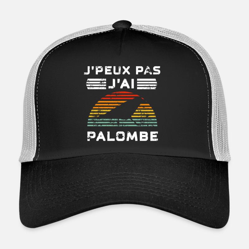 Ich kann nicht, ich habe den Palombe-Retro-Bogen Trucker Cap