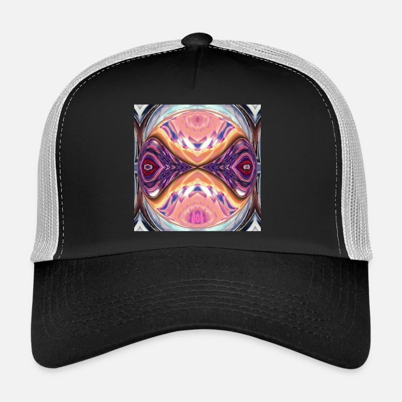 Kaleidoskop Orb Farbexplosion Trucker Cap