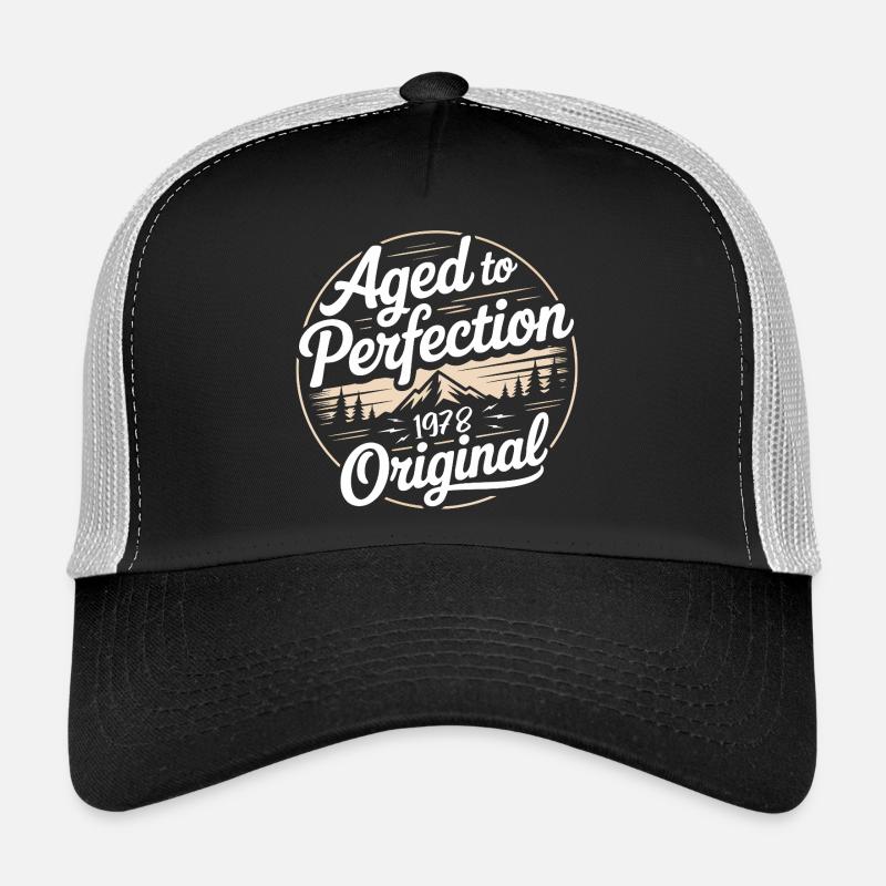 Vintage 1978 Born Retro Original 1978 Trucker Cap