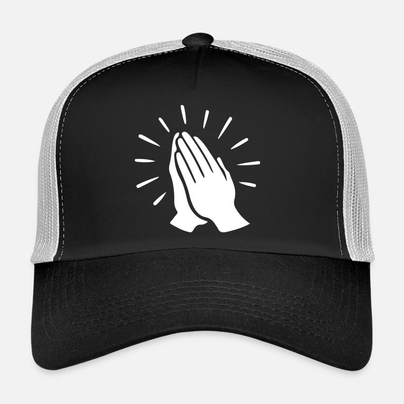 Prière Main Prie Casquette trucker 