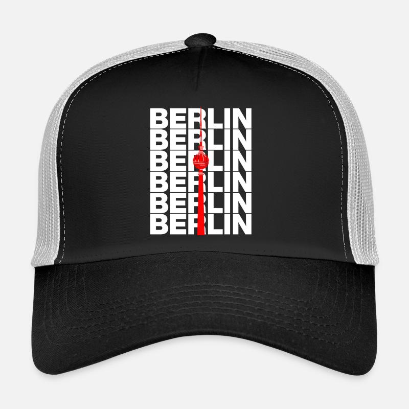 TOUR DE TÉLÉVISION DE BERLIN, ALEX POINT DE REPÈRE DIT EST BERLIN Casquette trucker 