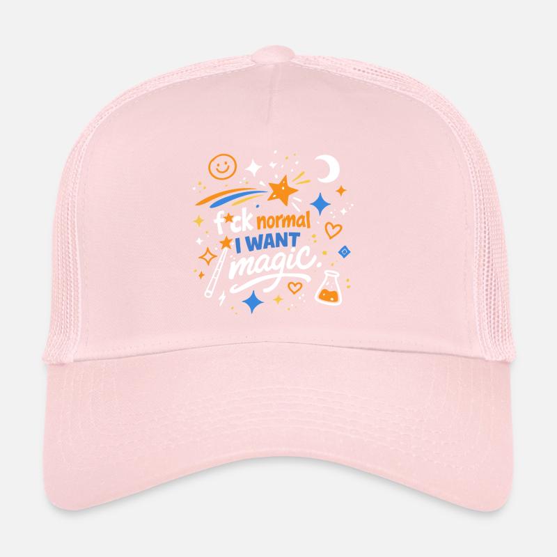 Magie au lieu de normalité Casquette trucker 