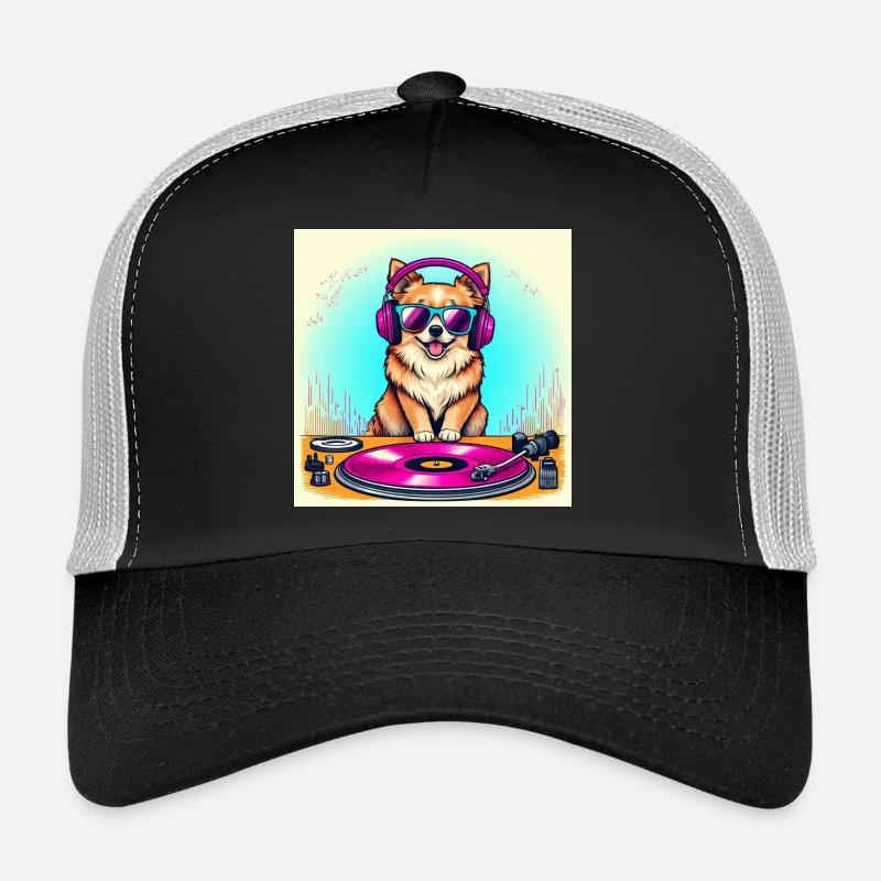 DJ Dog Trucker Cap