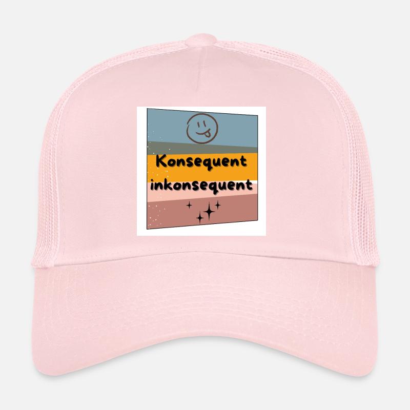 Konsequent inkonsequent Farbkontrast Trucker Cap