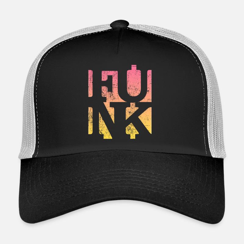 Funk Retro Music Trucker Cap