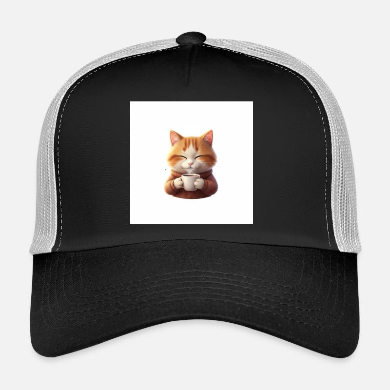 Magie du café des chatons câlins Casquette trucker 