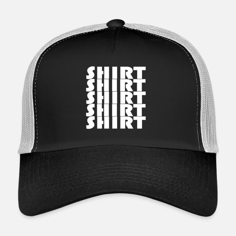 BAUHAUS SHIRT - Trucker Cap - Schwarz/Steingrau