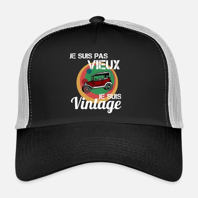 I'm Not Old Vintage Automobile Trucker Cap