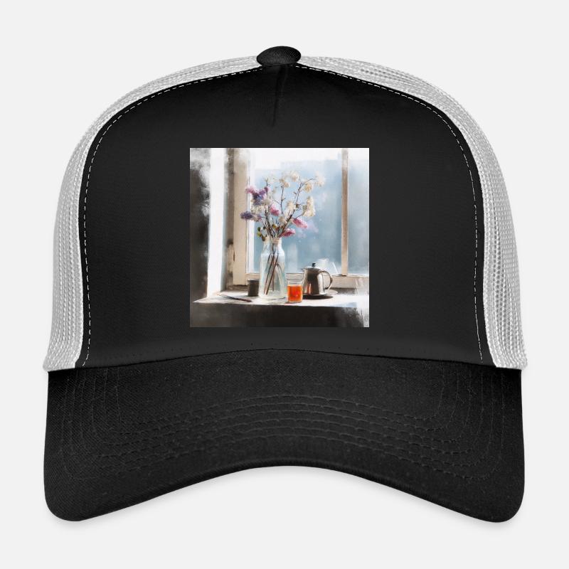 Serene tranquility Trucker Cap