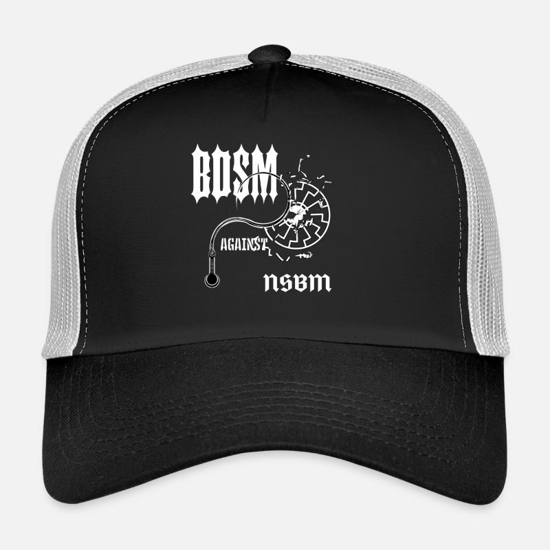 Contraste gothique BDSM Casquette trucker 