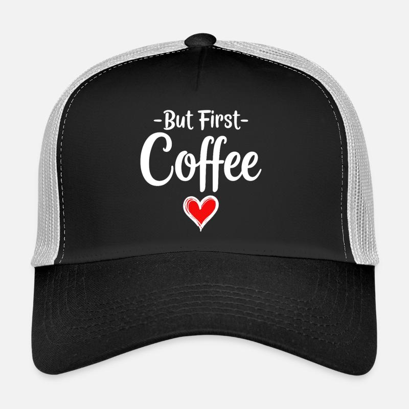 Mais d’abord, déclaration d’amateur de café Casquette trucker 