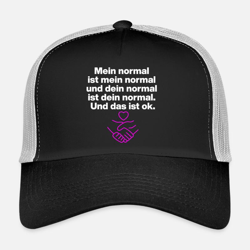 MON NORMAL EST MON NORMAL, LE TIEN VA BIEN ✌️ Casquette trucker 