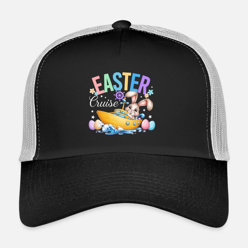 Easter Cruise Holiday Quote Trucker Cap